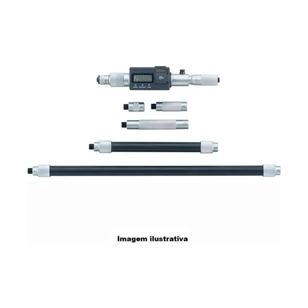 Micrômetro Interno Tubular Série 339— modelo com extensão leve tipo tubo – 339-302