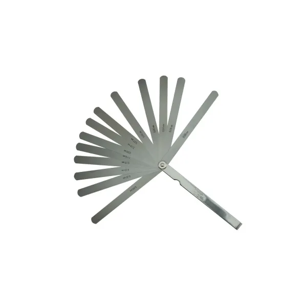Calibrador de Folga 0,03-0,5mm 13 lâminas longas- 184-302S