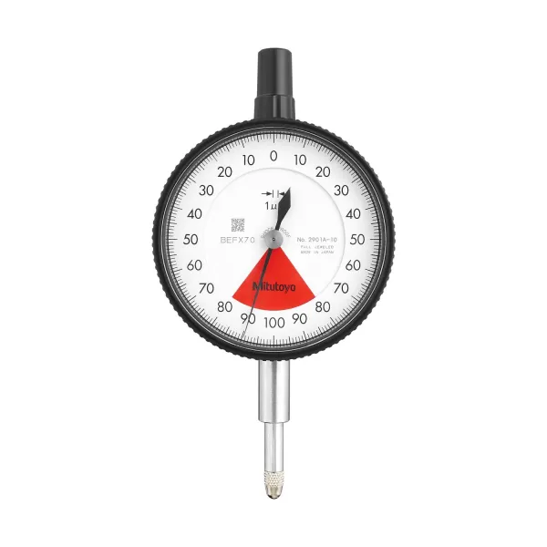 Relógio Comparador 0,16mm 0,001mm Volta Única Tampa Com Orelha 2901A-10