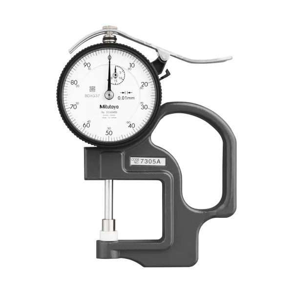 Medidor de Espessura Manual 20mm 0,01mm Modelo Padrão 7305A