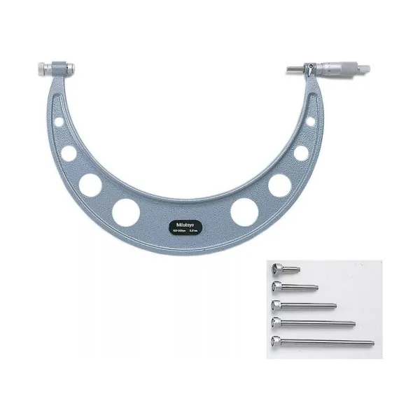 Micrômetro Externo 800-900mm 0,01mm Com Batentes Intercambiáveis 104-147A