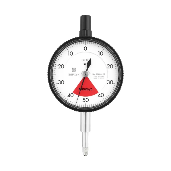 Relógio Comparador Modelo Padrão Com Volta Única Tampa Com Orelha 0,08mm/0,001mm – 2900A-10