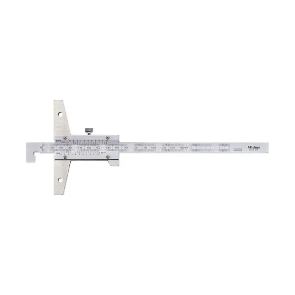 Paquímetro de Profundidade Mitutoyo Analógico 150mm – 527-401 com Gancho