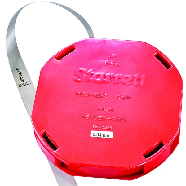 Calibrador de Folga em Rolo - Espessura 0,04mm - Ref. 666M-4