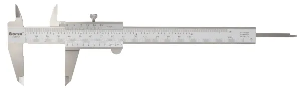 Paquímetro Universal Quadrimensional - Capacidade 150mm (6'') - Resoluções de 0,02mm e 0.001'' - Ref. 125MEA-6/150