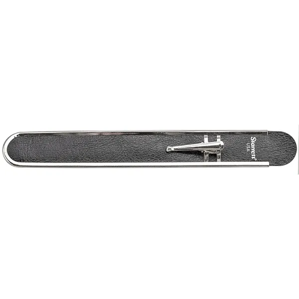 Coldre Couro com Grampo de 1/2" para Escalas Aço 6" (150mm) - Ref. 1612