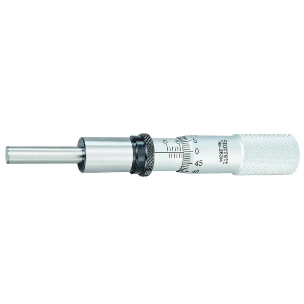 Cabeçote Micrométrico 0-25 x 0,01mm com Trava e Ponta de Metal Duro