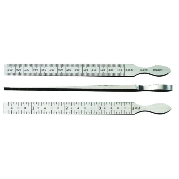 Calibrador Afilado com Capacidade de 0,3-4,0mm / 0,010-0,150" - Ref. 270