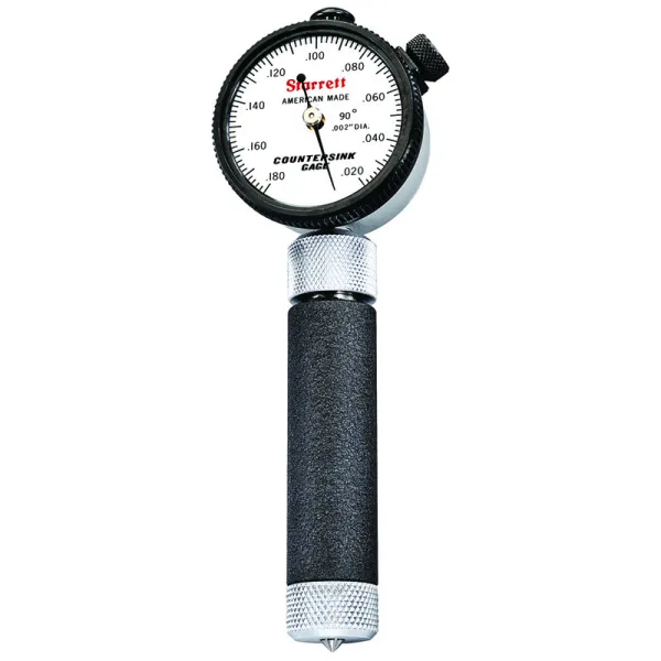 Medidor para Furos Escariados 90° 0,02-0,17" - 0,002