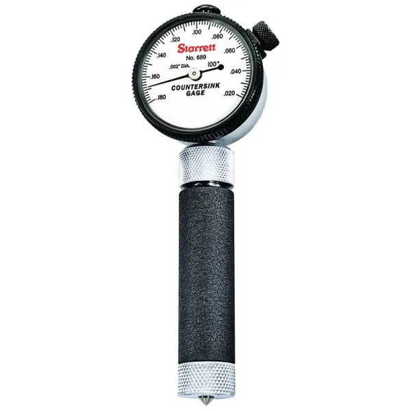 Medidor para Furos Escariados 100° 0,02-0,17" - 0,002