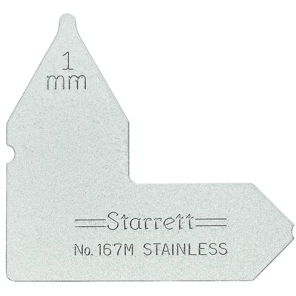 Calibrador de Raio Individual de 1mm Série 167