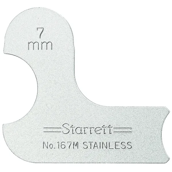 Calibrador de Raio Individual de 7mm Série 167