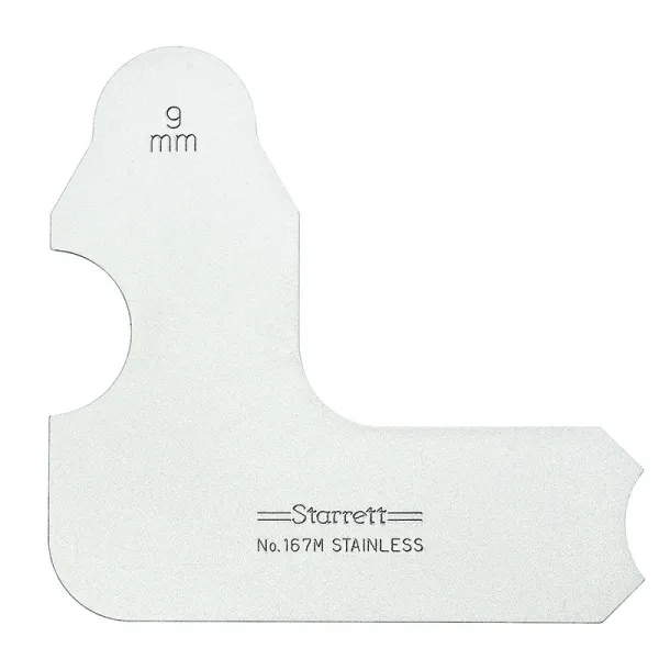 Calibrador de Raio Individual de 9mm Série 167