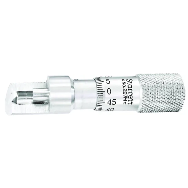 Micrômetro de Aço Inoxidável para Costura de Latas Aerosol - Capacidade de 0-9,5mm e resolução de 0,01mm - Ref. 207MZ