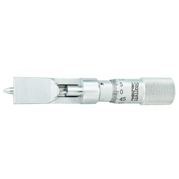 Micrômetro de Aço Inoxidável para Costura de Latas Capacidade de 0-9,5mm e resolução de 0,01mm - Ref. 208MDZ
