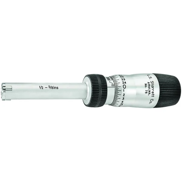 Micrômetro Interno 3 Pontas com Anel 1/2"- 5/8"