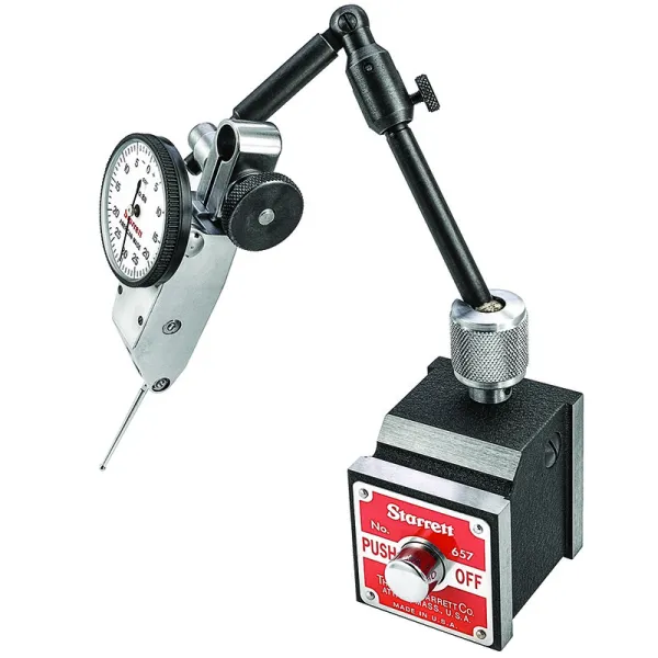 Relógio 811-1 - 0,001" com Base Magnética 657A e Estojo