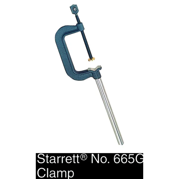 Grampo de 75mm com haste de 146x12mm para suporte 665