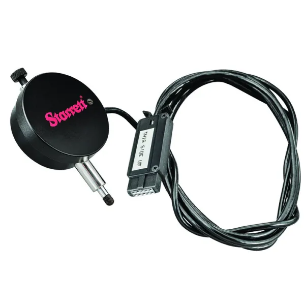 Apalpador com capacidade de 6.35mm / .250", resolução de .0001" 0,002mm